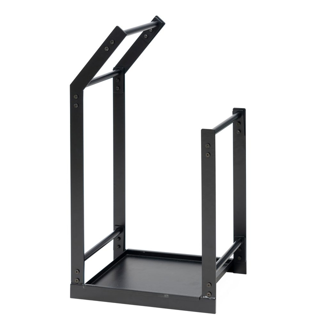 Black Metal Firewood Rack