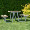 Metal Bench Table Stand