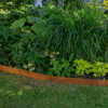 Corten 10×110 cm Single Lawn Edging & Edge Protection 4-Pack