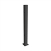 Fence Post Stripe with Foot Black