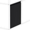 Skotte 538 Door Black, 1 pc, H 650mm Door for Base Module