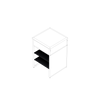 Skotte 538 Shelf Black, 1 pc