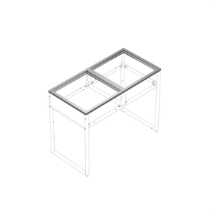 Skotte 1208 Frame 2H Stainless Steel 