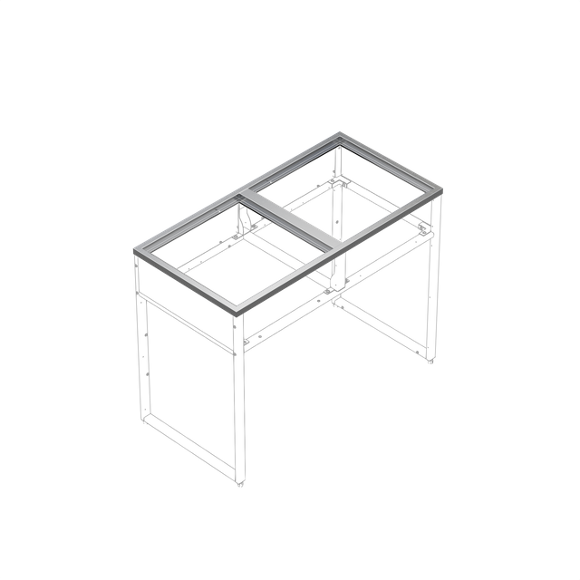 Skotte 1208 Frame 2H Stainless Steel 