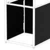  Skotte 604 Side Panels Black (3 pcs), H 650 mm