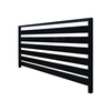 Black Aluminium Fence Stripe