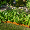 Corten 10×110 cm Single Lawn Edging & Edge Protection 4-Pack