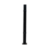 Fence Post Stripe with Foot Black