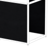  Skotte 604 Side Panels Black (3 pcs), H 650 mm