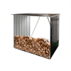 Wood Shed Safeguard Galvanized Sheet Black