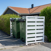 Garbage can cover Värna double White