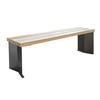Metal Garden Bench Stand 2-Pack
