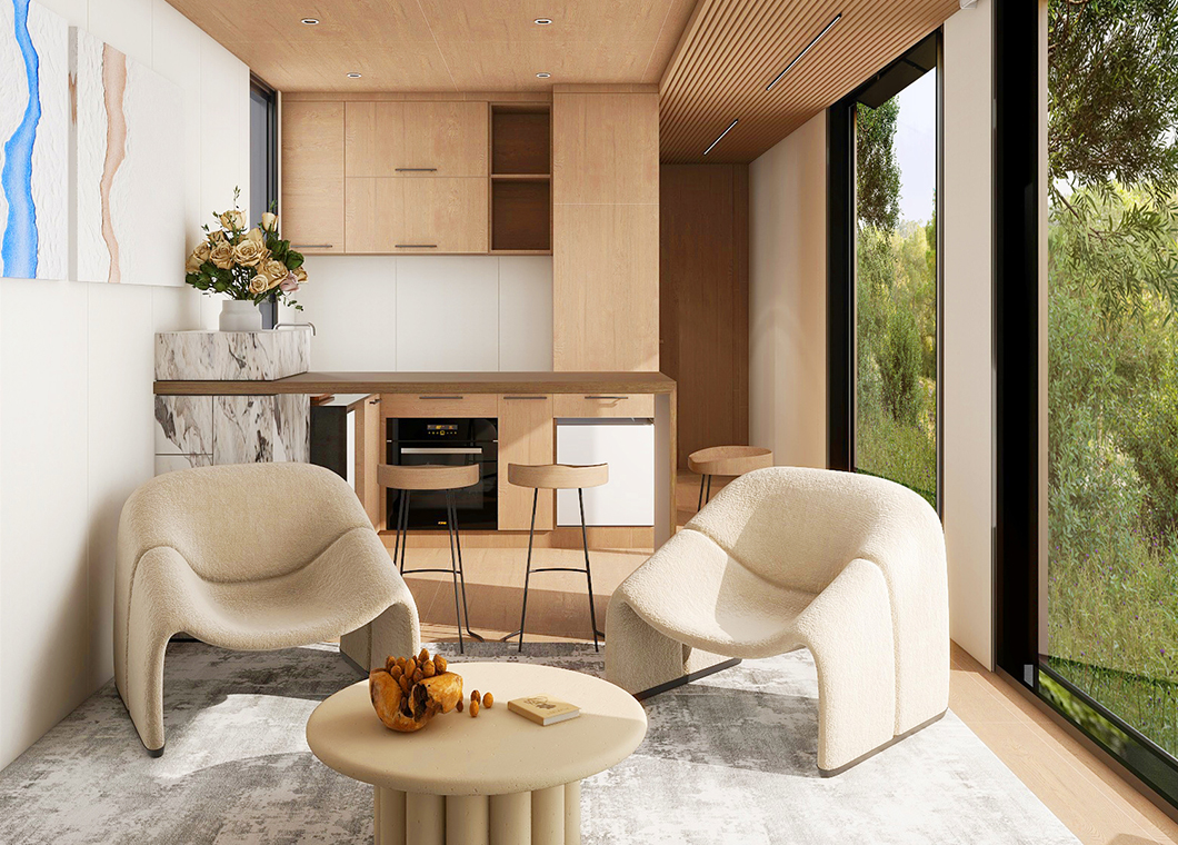 Revolutionizing Modern Living: Expandable Modular Mobile Home Interior Design