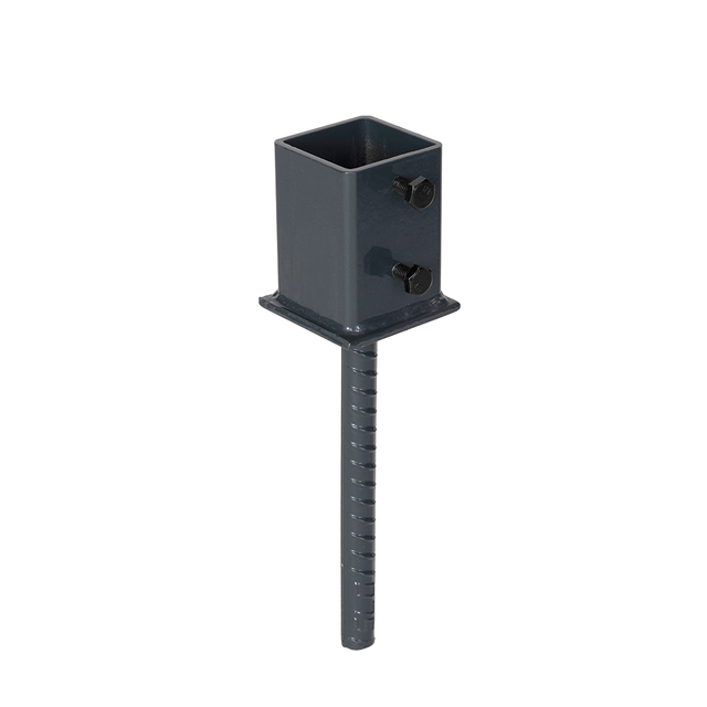 Pole Bracket Popular & Timeless for Embedding Grey
