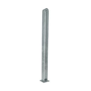 Staketstolpe Arkad med fot Galvanized