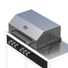 Skotte 1156 Grill Module, 4-Burner Stainless Steel, W 780 mm