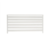 White Aluminium Fence Stripe