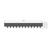 Zinc Creative Lawn Edging & Edge Protection 4-Pack