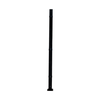 Fence Post Stripe with Foot Black