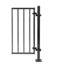 Gate Classic Simple Black 100 cm x 90/108 cm