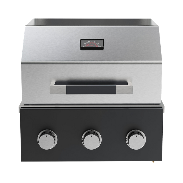 Skotte 552 Grill Module – 3 Burners Stainless Steel, W 530 mm
