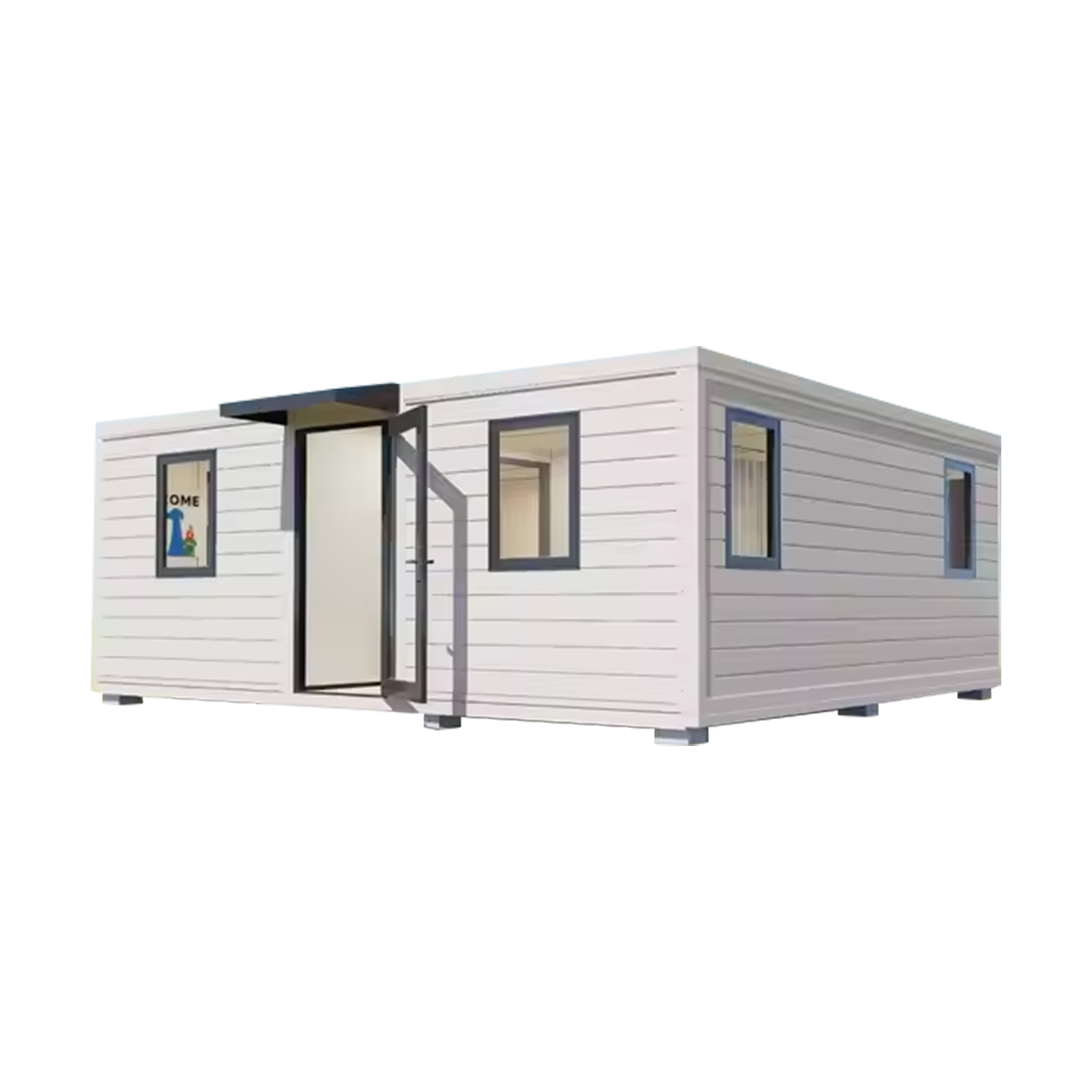 Flat Top Expandable Folding House