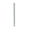 Staketstolpe Arkad med fot Galvanized