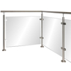 Corner Post View Stainless Steel