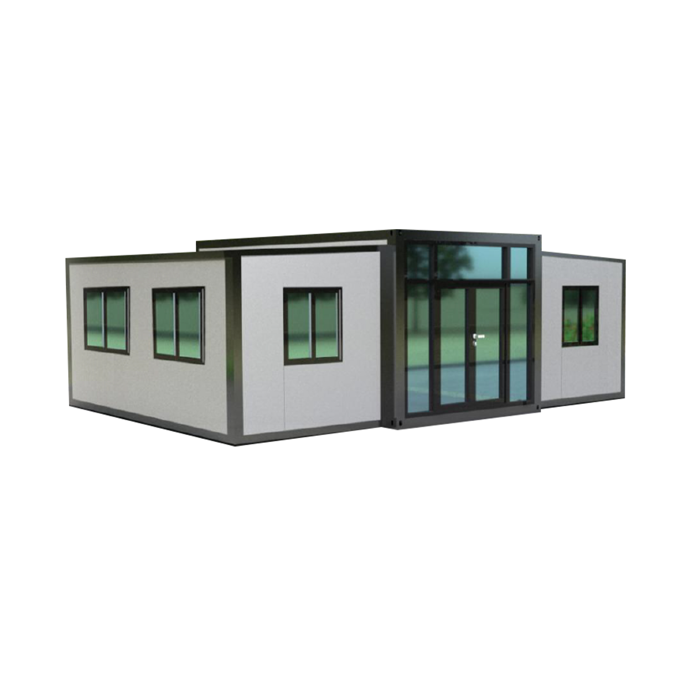 Elevated Expandable Folding House