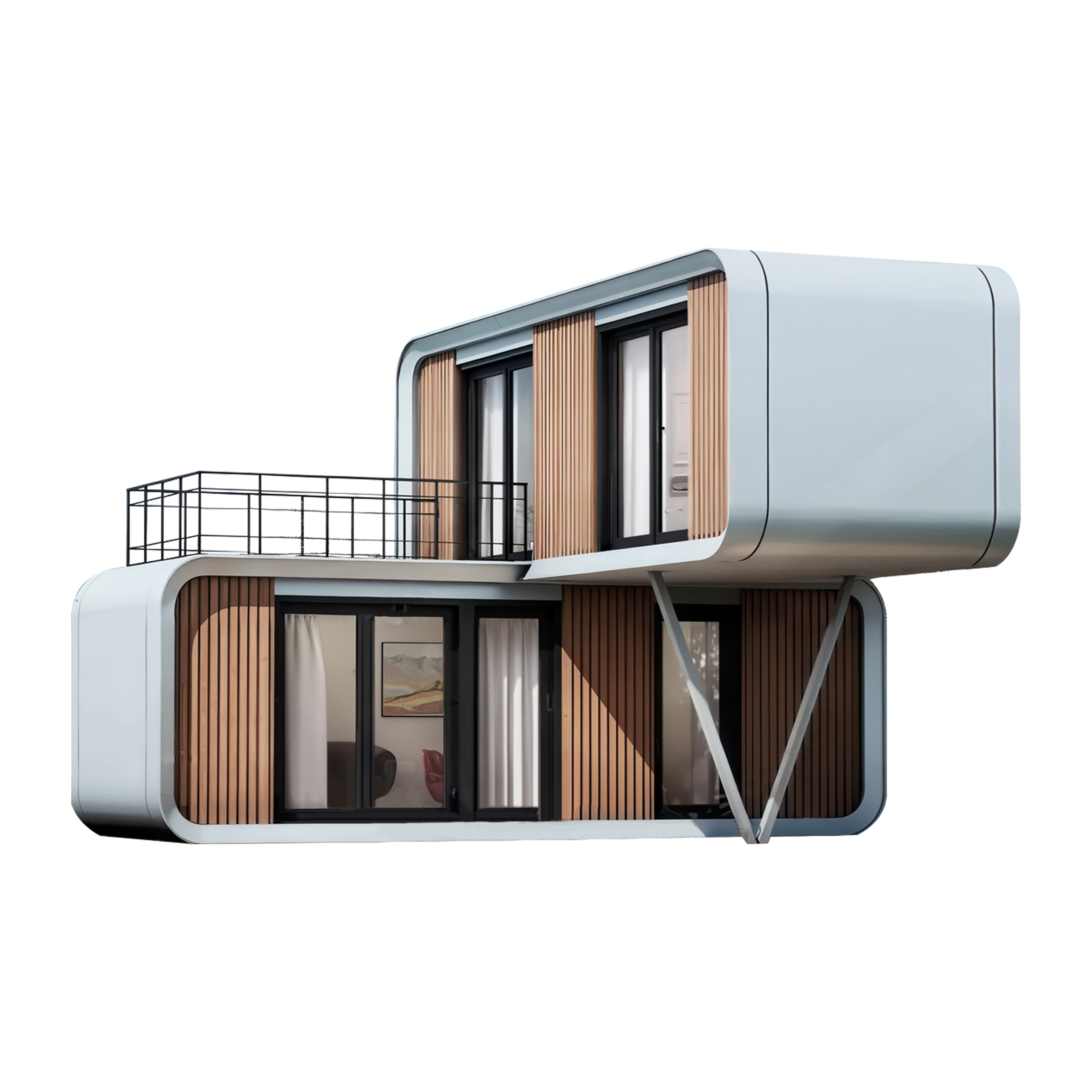Double Layered Apple Cabin 