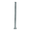 Staketstolpe Arkad med fot Galvanized