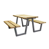 Metal Bench Table Stand