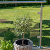 Stainless Steel End Post View