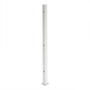 Fence Post Stripe with Foot White 