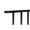 Steel fence Classic black 180 cm x 90 cm