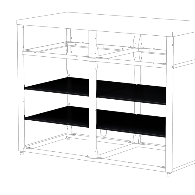Skotte 538 Shelf Black, 1 pc