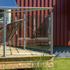 Corner Post View Stainless Steel