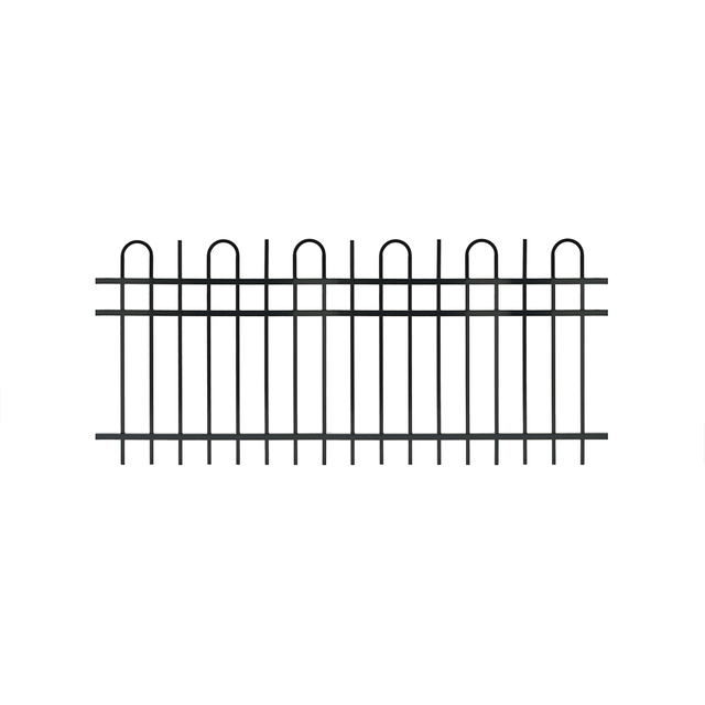 Steel fence Timeless grey 200 cm x 90 cm