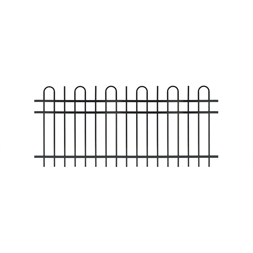 Steel fence Timeless grey 200 cm x 90 cm