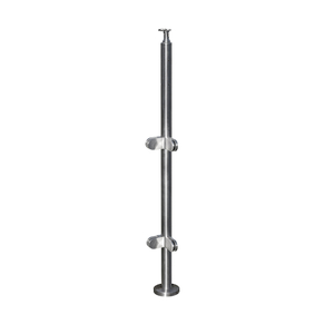 Corner Post Modern Stainless Steel