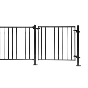 Gate Classic Simple Black 100 cm x 90/108 cm