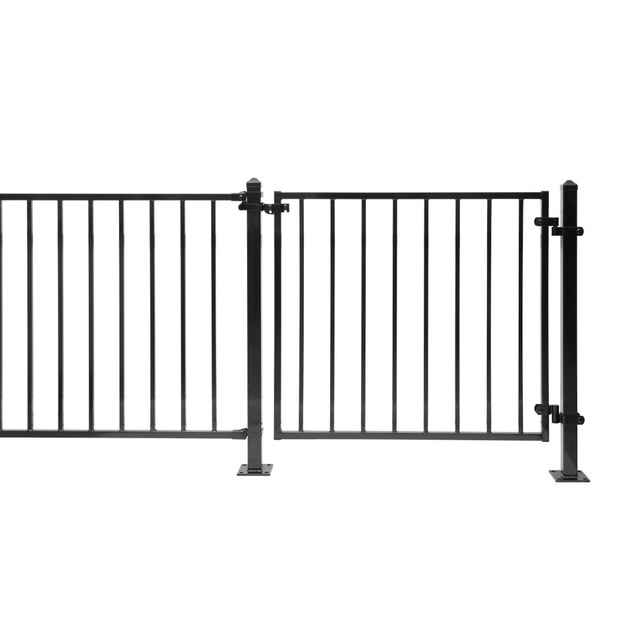 Gate Classic Simple Black 100 cm x 90/108 cm