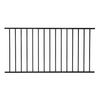 Steel fence Classic black 180 cm x 90 cm