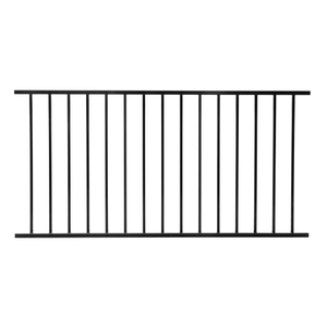 Steel fence Classic black 180 cm x 90 cm