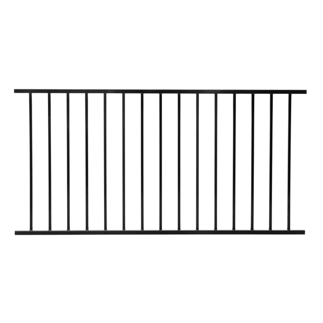 Steel fence Classic black 180 cm x 90 cm