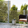 Staketstolpe Arkad med fot Galvanized