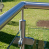 Corner Post View Stainless Steel