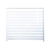 White Aluminium Fence Stripe