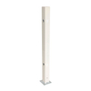Fence Post Stripe with Foot White 