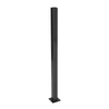 Fence Post Classic with Foot Black 105 cm